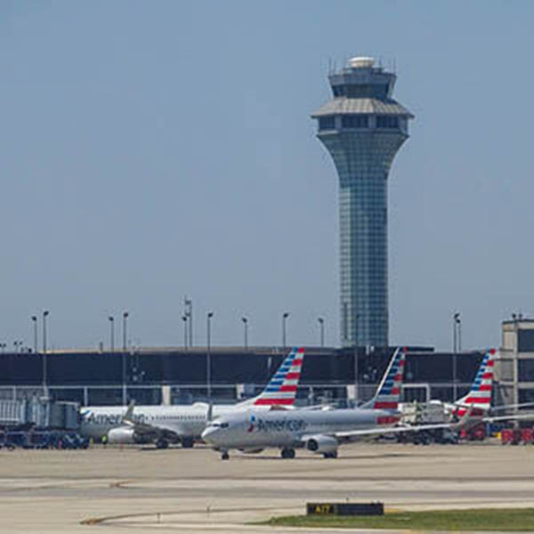 O'hare international airport pick-up