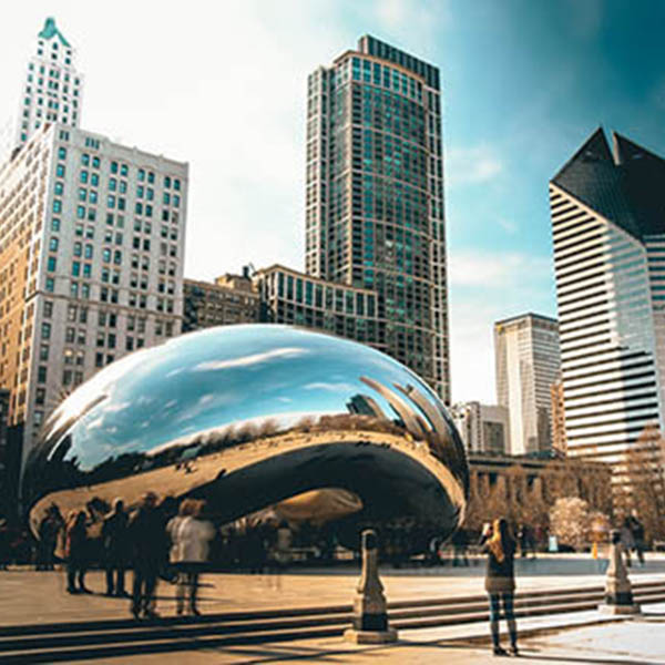 Chicago rent cloud gate visit